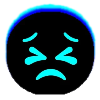 😣 emoji Mixed Emoji Telegram sticker 15 of 65