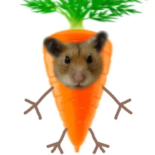 🥕 emoji ПРИКЛЮЧЕНИЯ ПУШКА Telegram sticker 22 of 96