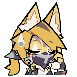 🐯 emoji ⋆˙⟡ CHIBI .ᐟ .ᐟ @zzzstickers Telegram sticker 12 of 104