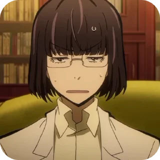 🌟 emoji Yosano & Rampo Telegram sticker 6 of 26
