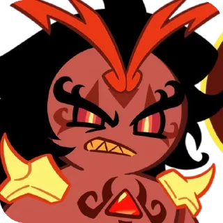 🌶️ emoji 𓍼 | Burning Spice Cookie [ @crkstick ] Telegram sticker 6 of 90