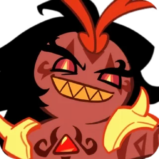 🌶️ emoji 𓍼 | Burning Spice Cookie [ @crkstick ] Telegram sticker 21 of 90