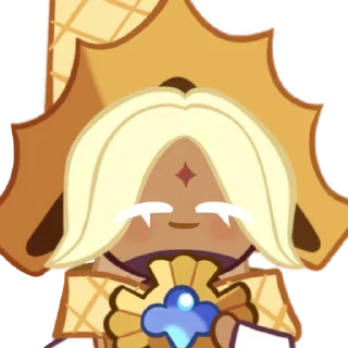 🌻 emoji 𓍼 | Pure Vanilla Cookie🌻 [ @crkstick ] Telegram sticker 22 of 90