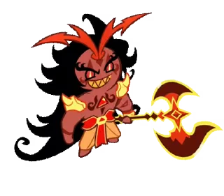 Sticker from 𓍼 | Burning Spice Cookie [ @crkstick ]