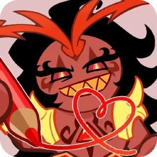 🌶️ emoji 𓍼 | Burning Spice Cookie [ @crkstick ] Telegram sticker 14 of 90