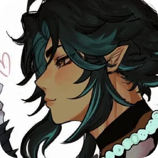 ☺️ emoji Xiao Telegram sticker 15 of 35