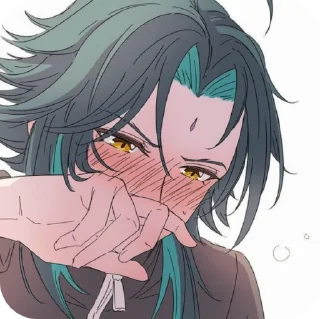 😳 emoji Xiao Telegram sticker 5 of 35