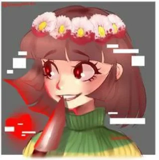 🌟 emoji Чара by @endermanua @fStikBot Telegram sticker 18 of 120