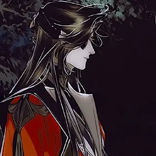 😕 emoji :: Hua Cheng ও Telegram sticker 5 of 18