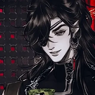 🖤 emoji :: Hua Cheng ও Telegram sticker 15 of 18