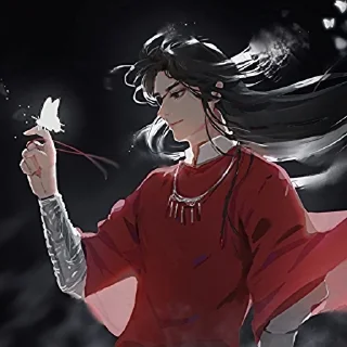 🖤 emoji :: Hua Cheng ও Telegram sticker 14 of 18