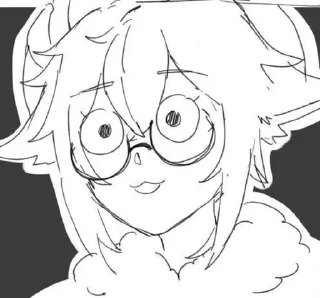 😨 emoji (Sucrose&Albedo) @brntbruh Telegram sticker 5 of 67