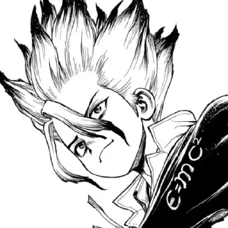 😉 emoji Senku @Seledmen Telegram sticker 16 of 51