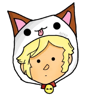 Sticker from Неко