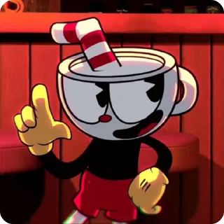 Sticker from Cuphead [Indie Cross] @SubSticks @fStikBot