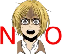 😱 emoji Attack on Titan :: @line_stickers Telegram sticker 12 of 40