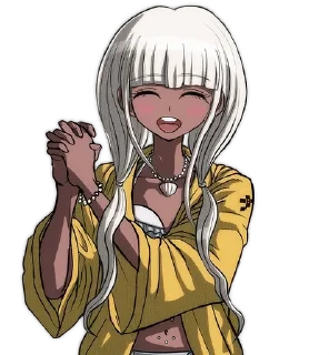 🙏 emoji Анджи Йонага by @Tlumeow Telegram sticker 15 of 107