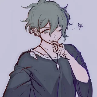 🐾 emoji —Rantaro amami. Telegram sticker 6 of 70