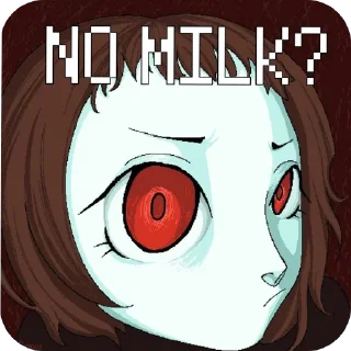 🤨 emoji Milk inside @ArtamZx Telegram sticker 12 of 19