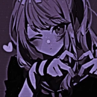 ❤️ emoji Эмоции аниме :3 (от Zee) Telegram sticker 22 of 29