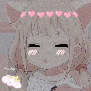 😑 emoji Эмоции аниме :3 (от Zee) Telegram sticker 17 of 29