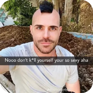 💇 emoji Настоящие hot мужчины Telegram sticker 5 of 12