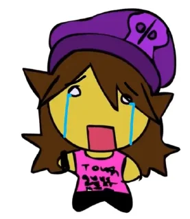 😭 emoji Kasper 🫧 Telegram sticker 11 of 16