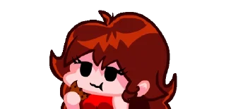 Sticker from Fnf gf. Mods?