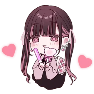 🥰 emoji Пьен-чан @nyasticks Telegram sticker 7 of 41