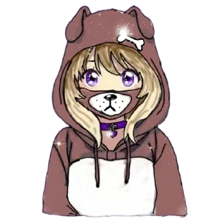 🐕 emoji Alice Inugami Telegram sticker 12 of 120