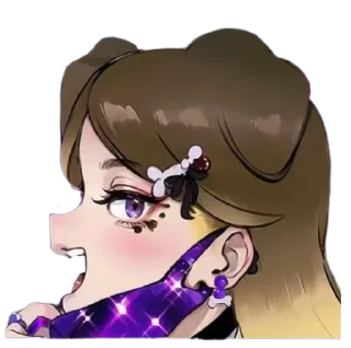 😷 emoji Alice Inugami Telegram sticker 6 of 120