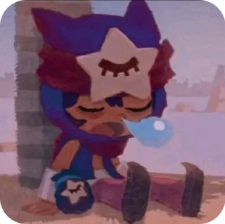 🌟 emoji ‹𝘚𝘈𝘕𝘋𝘠› ::from brawl stars:: b Telegram sticker 14 of 34
