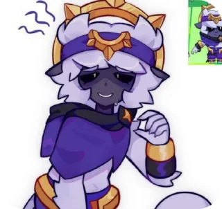Sticker from ‹𝘚𝘈𝘕𝘋𝘠› ::from brawl stars:: b