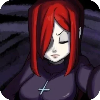 🫥 emoji parasoul. Telegram sticker 9 of 23
