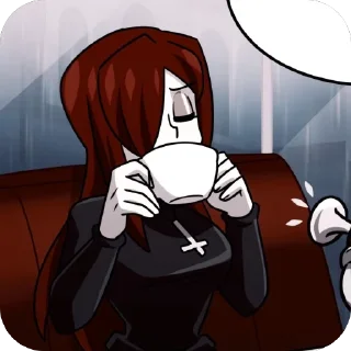 🫥 emoji parasoul. Telegram sticker 10 of 23