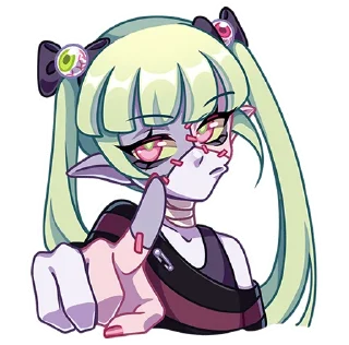 👎 emoji Зомбяка без надписей • @TgSticker Telegram sticker 10 of 49