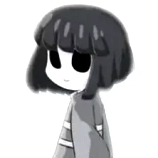 🙂 emoji Core!Frisk Telegram sticker 23 of 64