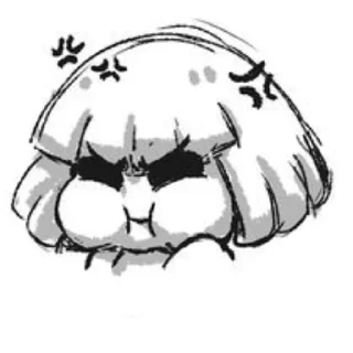 😠 emoji Core!Frisk Telegram sticker 11 of 64