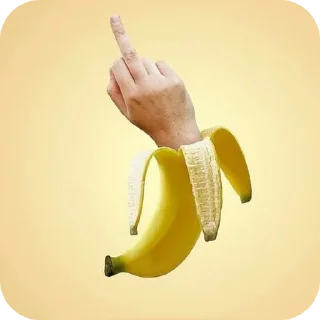 ✋ emoji Банан Telegram sticker 20 of 23