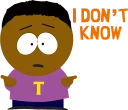 🤷‍♂️ emoji South Park :: @line_stickers Telegram sticker 18 of 40