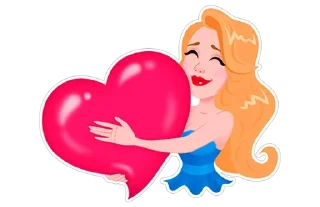 ❤️ emoji Тина Кароль Telegram sticker 12 of 18