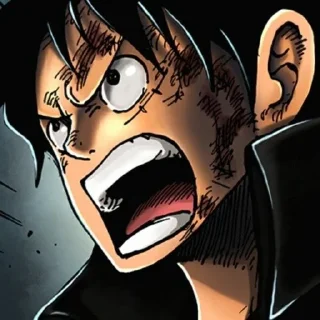 🌟 emoji LUFFY @GIFSHIGETSUSTICK Telegram sticker 6 of 63