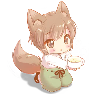 ☕ emoji Красная шапочка @Nyasticks Telegram sticker 19 of 41