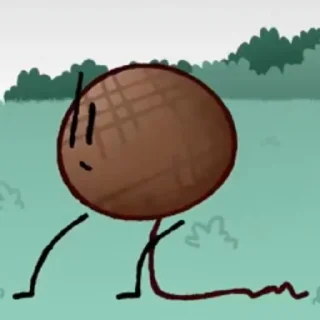 😞 emoji Клеви 🤎 Telegram sticker 18 of 108