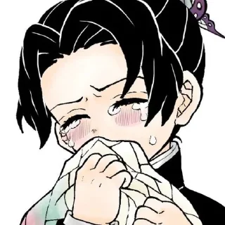 😭 emoji Клинок рассекающий демонов Telegram sticker 18 of 19
