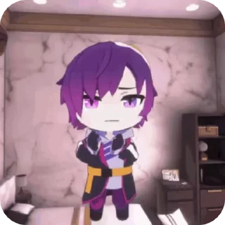 🌟 emoji Uki Violeta by: @Bump_21 Telegram sticker 12 of 33