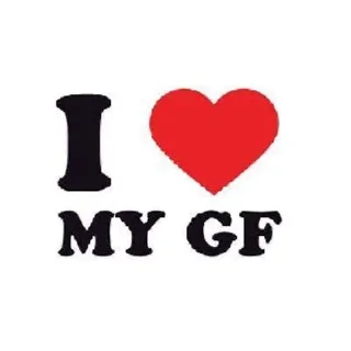 Sticker from i love my wife