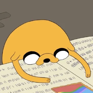 😑 emoji Время приключений Telegram sticker 19 of 53
