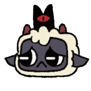 🖼 emoji 🐑 | @aanqwi1 Telegram sticker 14 of 45