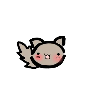 🤭 emoji Котик 🐱 Telegram sticker 8 of 16